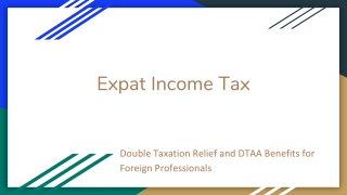Double Taxation & DTAA Under Expat Income Tax