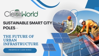Sustainable Smart City Poles – The Future of Urban Infrastructure