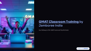 GMAT Classroom Training: Structured Learning for Maximum Score Improvement