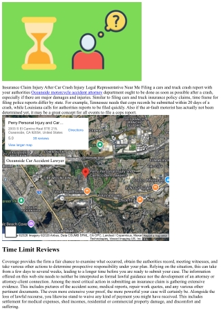 The Length Of Time After An Auto Accident Can I Sue In Colorado?