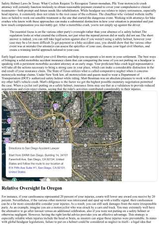 If I Wasnt Using A Headgear, Can I Sue For Damages?