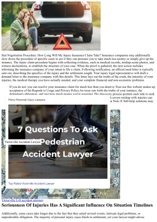 For How Long Does An Injury Case Take? Timeline Clarified