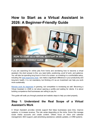 How to Start as a Virtual Assistant in 2026_ A Beginner-Friendly Guide