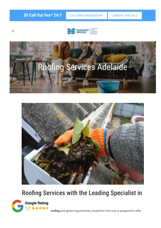 Roofing Services Adelaide