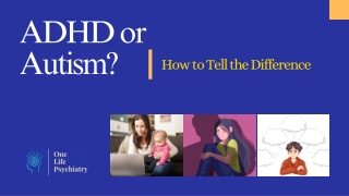 ADHD or Autism How to Tell the Difference