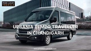 Urbania Tempo Traveller in Chandigarh | Luxury Van Rental