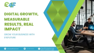 Eye4Future – Complete Digital Solutions for Modern Businesses