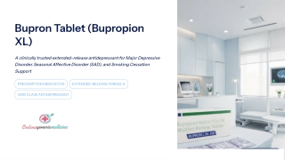 Shop Bupron XL 150 for Mood Wellness - Online Generic Medicine