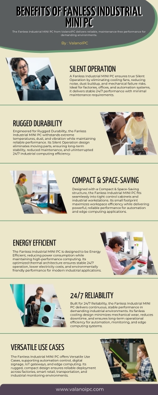 Fanless Industrial MINI PC Top 6 Benefits for Reliable Industrial Computing