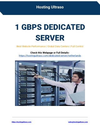 1 Gbps Dedicated Server