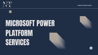 Microsoft Power Platform Services