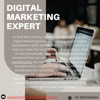 Expert-Level Digital Marketing Program
