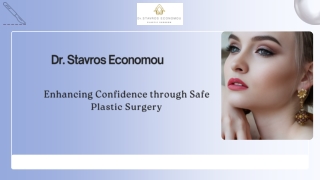 Get Professional Facial Surgery in Cyprus With Dr. Stavros Economou