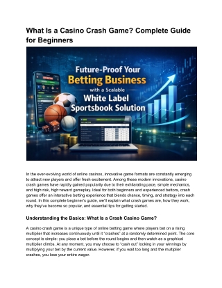 Why Scalability in White Label Sportsbook Solutions Matters for Your Betting Business Future
