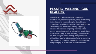 plastic welding machines