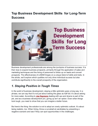 Florida Business Development Strategy Guide