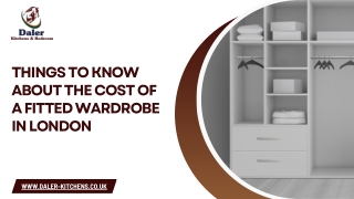 Cost of Fitted Wardrobes in London | Bespoke Wardrobe Prices