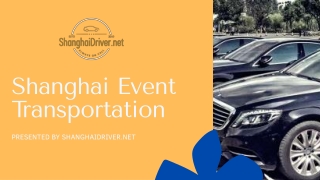 Shanghai Event Transportation - 8618917745168