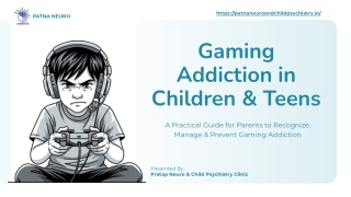 Gaming Addiction in Children & Teens: Clinical Signs & Intervention