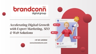 Accelerating Digital Growth with Expert Marketing, SEO & Web Solutions by Brandconn