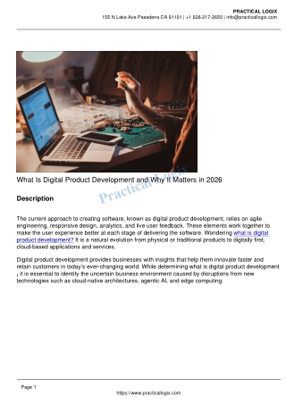 What Is Digital Product Development and Why It Matters in 2026