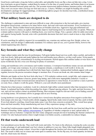 Composite Toes vs Steel Toes: Protection Without Heat