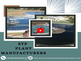 STP Plant Manufacturers in Chennai | Coimbatore | Bangalore | Mysore | Hyderabad | Vijayawada