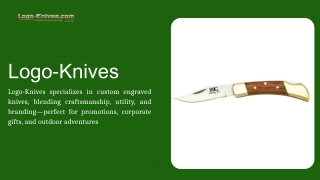 Pocket Knife, Maxam Knife & Cedar Creek Knives -  Logo Knives