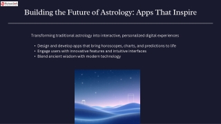 Building User-Centric Astrology Apps for the Digital Era