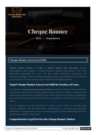 avichalmishraandassociates_com_cheque_bounce