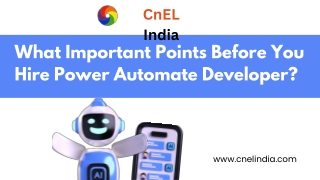 What Important Points Before You Hire Power Automate Developer