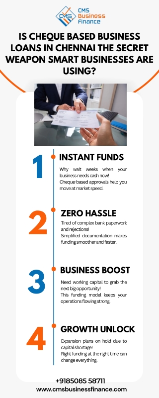 Is Cheque Based Business Loans in Chennai the Secret Weapon Smart Businesses Are Using