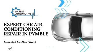 Expert Car Air Conditioning Repair in Pymble
