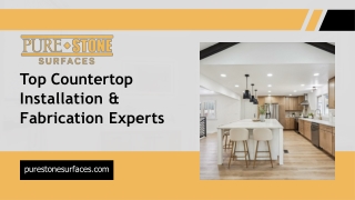 Professional Countertop Installation Services Denver, CO | PureStone Surfaces