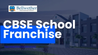 K-12 School Franchise in Maharashtra & MP | Bellwether School