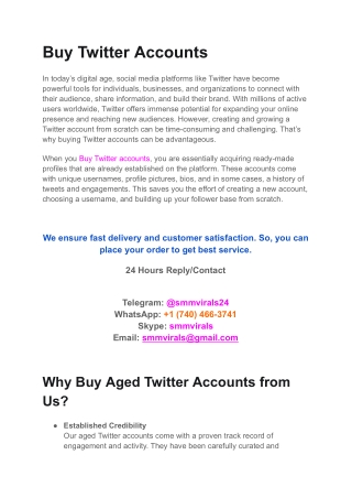 Buy Twittеr Accounts