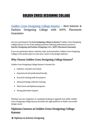 Turn Your Passion for Fashion into a Profession