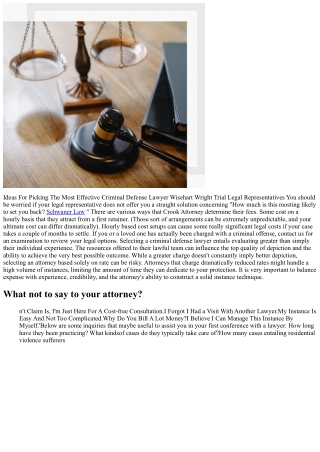 Exactly How To Choose The Appropriate Criminal Defense Lawyer