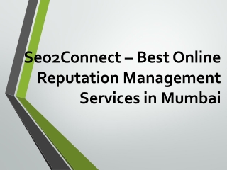 Seo2Connect_Online_Reputation_Management_