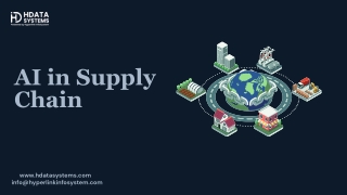 Presentation - AI in Supply Chain