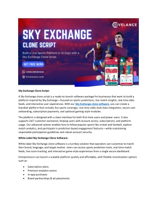 Step By Step Guide To Build Your Sky Exchange Clone Script