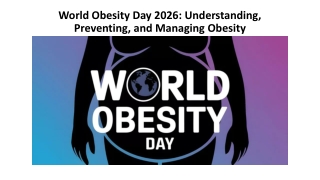 World Obesity Day 2026: Causes, Warning Signs & Hidden Risks | Graphic Era Hospi