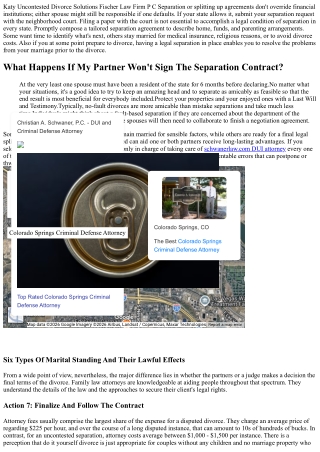 Your Separation Is Uncontested: Do You Still Need An Attorney?