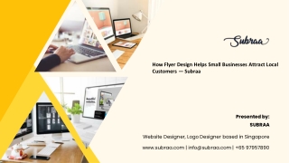How Flyer Design Helps Small Businesses Attract Local Customers — Subraa