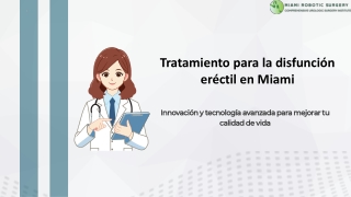 Tratamiento para la disfunción eréctil en Miami (1)