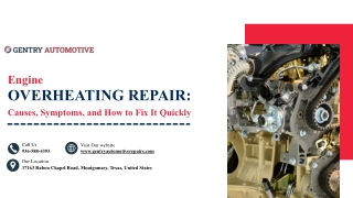Engine Overheating Repair: Causes, Signs & Fast Solutions