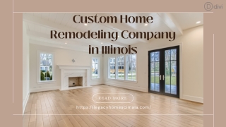 Personalized Designs from a Top Custom Home Remodeling Company in Illinois