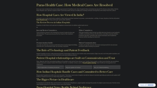 Paras Health Case: How Medical Cases Are Resolved