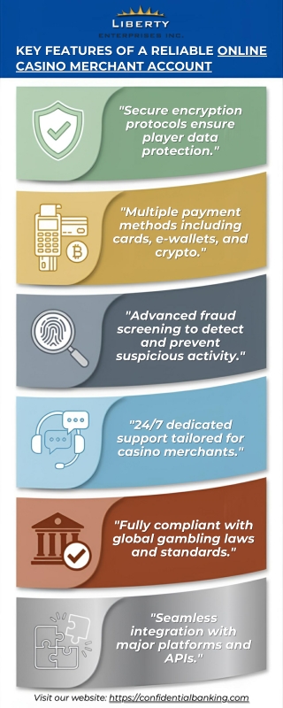 Key Features of a Reliable Online Casino Merchant Account