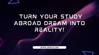 Jerry’s EduCare – Reliable Study Abroad Consultancy in Angamaly